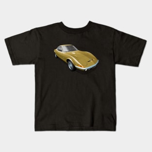 1972 Opel GT in gold Kids T-Shirt